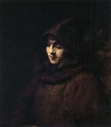 Rembrandt, Titus in a Monk-s Habit